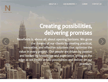 Tablet Screenshot of newfields.com.my